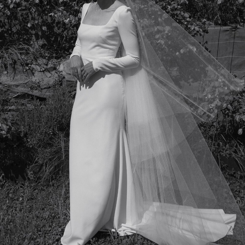 Jenny Yoo Sabel Wedding Dress | Size 2, Altered (See Description)